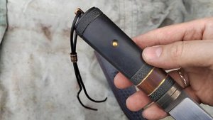 Бурятский нож.