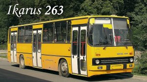 Икарус 263|ЖЕЛТЫЙ АВТОБУС ИЗ ДЕТСТВА|автоBUSы|Ikarus 263