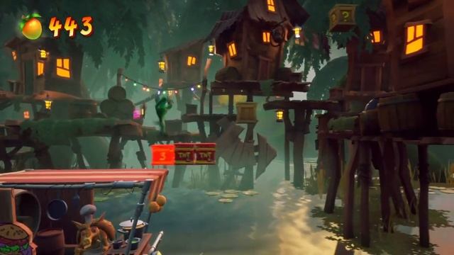 Катюша играет в Crash Bandicoot 4  эпизод 1