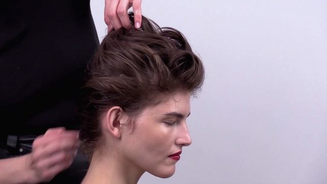 Укладка мокрый эффект на короткие волосы смотреть онлайн