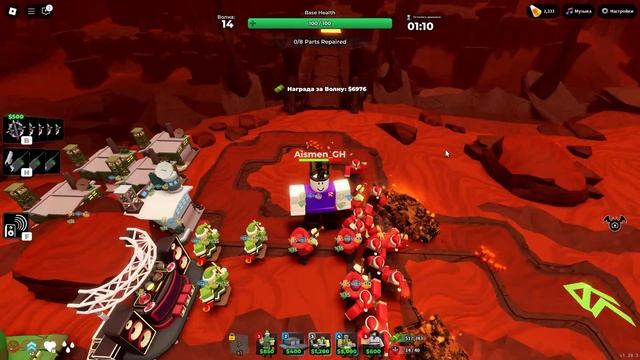 ПРОХОЖДЕНИЕ 2 НОЧИ В TOWER DEFENSE SIMULATOR (HARD MODE) смотреть онлайн