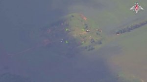 Удар ОТРК «Искандер» по позиции ЗРК «IRIS-T»