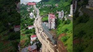 900-тысячный город Трабзон в Турции подтопило