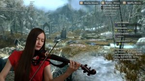 🎻 Far Horizons (Skyrim) ✨ | Волшебная мелодия на скрипке | Jeremy Soule 🎶