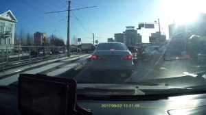 Барнаул, злой шлагбаум :)