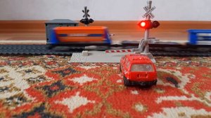 🇱🇻Рижский железнодорожный переезд (со шлагбаумом)