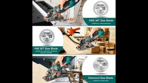 Электрическая мини циркулярная пила HYCHIKA 500 Вт