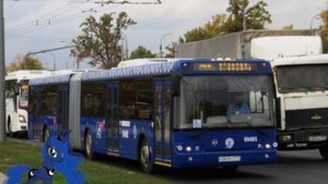 Поездка на автобусе ЛиАЗ-6213.22 № 09485 (160856) Маршрут № 182 Москва.