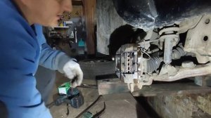 Замена передних колодок на TOYOTA