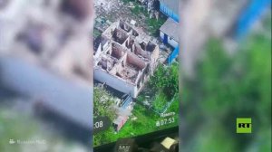 مشاهد لتحرير بلدة فودولاغي في مقاطعة سومي