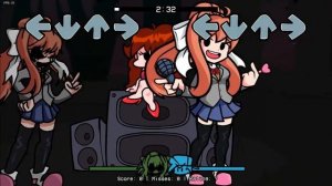 Упоротость с Соником и Моникой ~ 39 ~ Friday Night Funkin' vs Monika.EXE with Extra Keys Vs Fleetwa