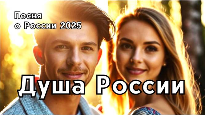 Патриотическая песня "Душа России" - поэтическое воспевание русской
природы и любви к Родине.