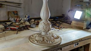 Резная опора для мебели l-Helga