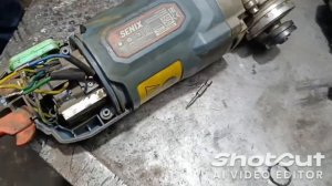 Senix УШМ -230 ремонт бесщеточной большой болгарки