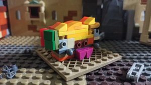 как собрать ярнаби из Поппи плей тайм 4 из лего