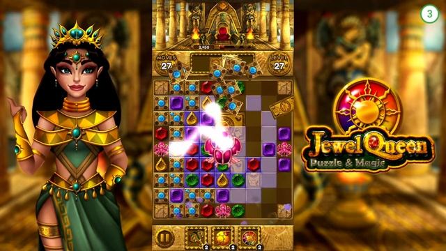 Jewel Queen: Головоломки и магия - три в ряд (RU_V7_Alex_V3.1_Nob) смотреть онлайн