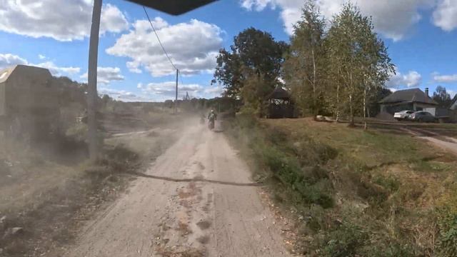 остановка перед полем #мото #motovlogwithgoprohero10 смотреть онлайн