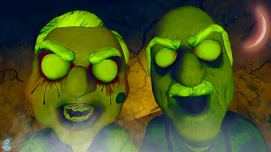 ДЕД и БАБКА ЛЮДОЕДЫ ХОТЯТ СКУШАТЬ НА ОБЕД Меня😱  ➣  Grandpa And Granny Home Escape