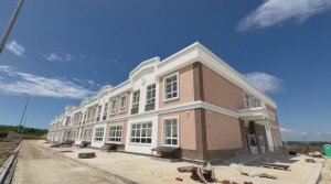 Строительство школы в станице Варениковская близится к завершению