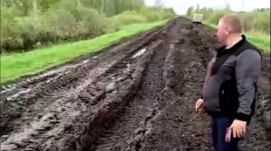 Сельские дороги Омской области жесть