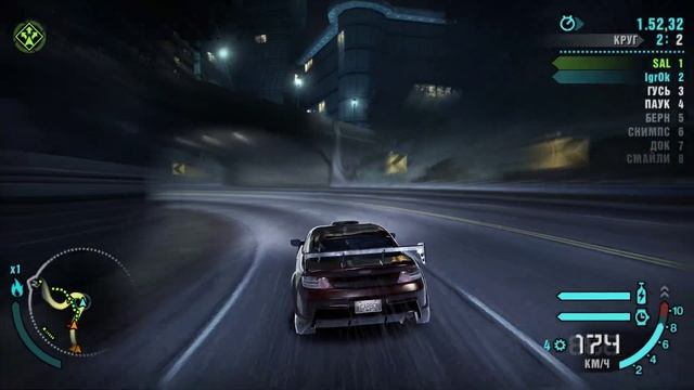 Need for Speed Carbon в 2160p 4k вечная классика 2006 (2024 год) смотреть онлайн