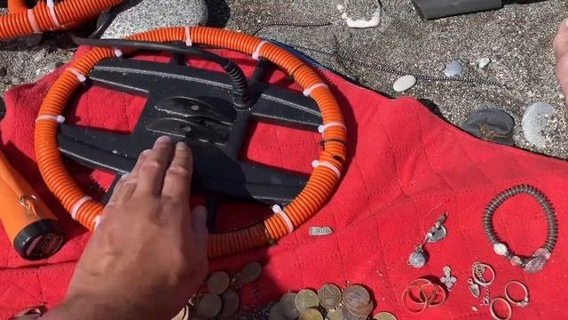 Результат теста самодельной катушки Super DD, для Garrett Apex ?
