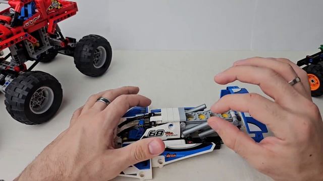 КТО ЛУЧШЕ? Обзор Lego Technic 42005 Monster Truck 42045 Hydroplane Racer 42149 Monster смотреть онлайн