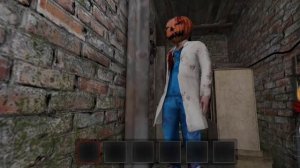 Как маньяк чинит трубу в главе Адель // Metel Horror Escape