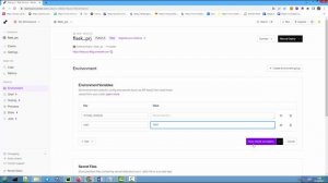 О переменных окружения при деплое проектов