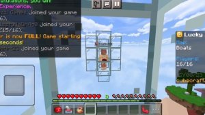 Играю в Lucky Block на сервере Cubecraft с @footballperekus!