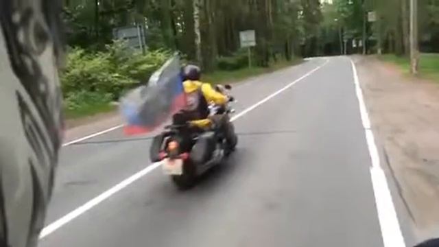 Мотопробег СПБ-Зеленогорск 2016 год