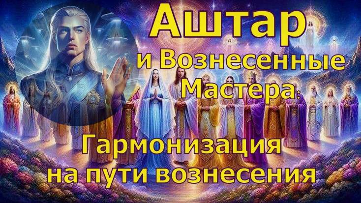 Аштар и Вознесенные Мастера
Гармонизация на пути вознесения
