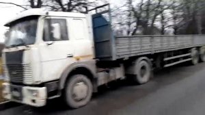 Грузовик МАЗ седельный тягач #грузовик #МАЗ #санктпете