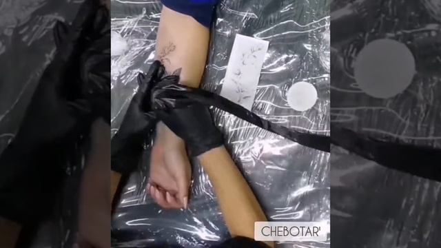 ТАТУИРОВКА - РАБОЧИЙ ПРОЦЕСС |   ТАТУ БАБОЧКА, ЦВЕТЫ | ТА смотреть онлайн