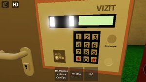Домофон Визит БВД 431 в роблокс #домофон #роблокссимуля?