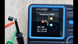 Тестер транзисторов и LCR ESR Fnirsi LCR-P1 | #Обзор