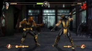 Прохождение Mortal Kombat 9. 3/16 - Scorpion ( Русская озвучка, Max Settin