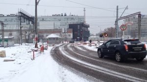 жд переезд со шлагбаумом для детей