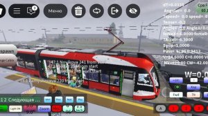 В Roblox симулятор трамвая СПБ весна