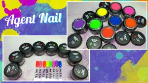 Ярче радуги!🌈💥Неоновые гели от Agent Nail 🔥