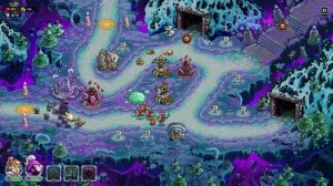 Прохождение Kingdom Rush 5 Alliance TD сложность Безумец 13 ур Оскверненный храм