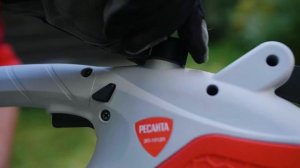 Электропила Ресанта ЭП-1512П в работе