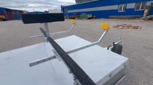Прицеп туристический для перевозки двух байдарок и вещей от GTS-trailer
