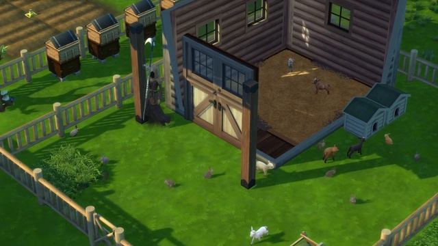 Первое свидание.  Жизнь на ферме №49. The sims 4 смотреть онлайн