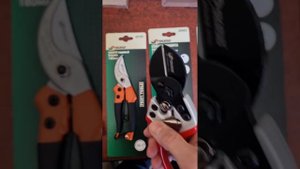 Секаторы SKRAB, быстрый обзор