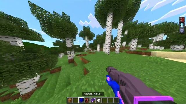 НОВЫЙ АДДОН На КИБЕРНЕТИЧЕСКИЕ ПУШКИ Для Minecraft Bedrock Editi смотреть онлайн