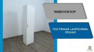 ТЭКС
Видео обзор. Гостиная Апполия. Пенал.
