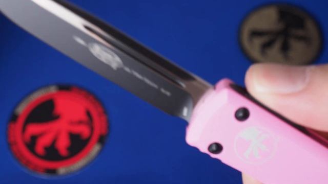 НОЖ MICROTECH ULTRATECH 121-1BPK BARBIE PINK CERAKOTE USA смотреть онлайн