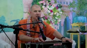 Е.С. Бхакти Расаяна Сагара Махарадж - Киртан перед лекцией (Фестиваль "Бхакти Джанани" 08.05.2025г.)