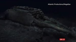 Титаник на дне океана Titanic wreck